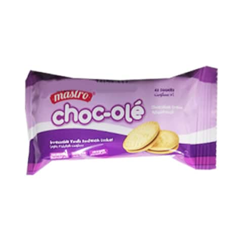 Mastro Choc Ole Chocolate Cream Vanilla Sandwich Cookies 30GR