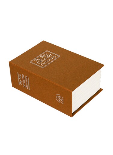 Buy Generic Dictionary Secret Cash Storage Box Brown 15 x 7 x 10cm ...