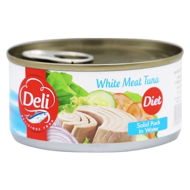 Deli Tuna Tongol In Brine 185GR