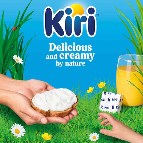 Kiri Spreadable Cream Cheese Squares, 12 Portions &times; 3 Packs, 36 Portions, 648g