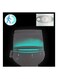 Generic 8 Colours Toilet Night Light White