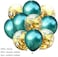 Home Lux - Ballons &amp; Accessories - 10Pcs Metal Latex Balloons Confetti Balloon Set For Wedding Birthday Party Decoration Baby Shower Helium Balloons