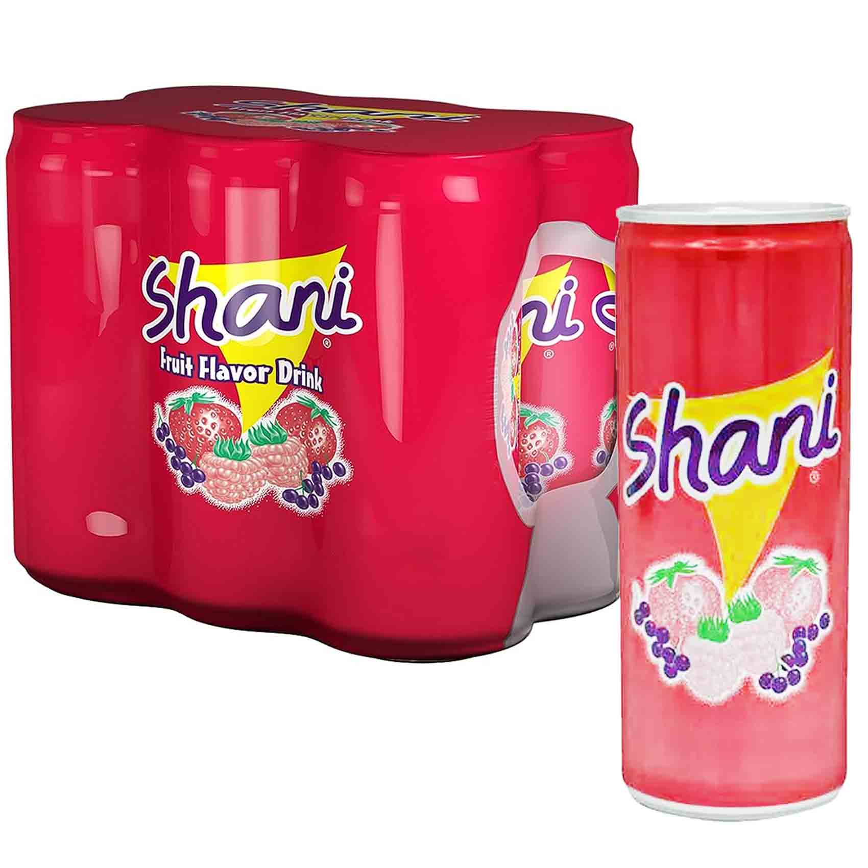 Shani Soft Drink Carbonated 250 Ml 6 Pieces