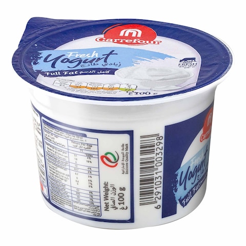 Carrefour Full Fat Fresh Yogurt 100g