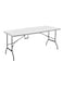 Foldable Table White 180x70centimeter
