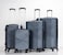 Set of 4 ABS Trolley Luggage With Number Lock 20,24,28,32 Inches