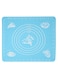 Generic Cake Dough Pastry Fondant Rolling Cutting Mat Blue 29 x 26centimeter