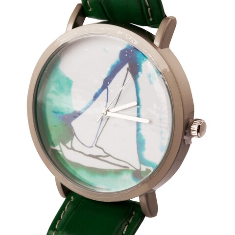 Anemoss Yelken Men&#39;s Leather Watch