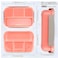 Bento Lunch Box 1300ML - 4 Deep Compartments, BPA Free, Leak-Proof &amp; Reusable - Microwave, Dishwasher &amp; Freezer Safe with Spoon for Adults, Kids, Toddlers (Pink)
