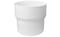 Plant pot, in/outdoor white, 24 cm