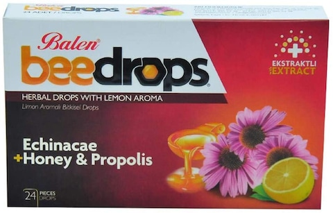 Balen Bee Drops Echinacea/Lemon Flavored Lozenges