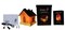 Geohoney Himalayan Salt Lamp - Home Shape