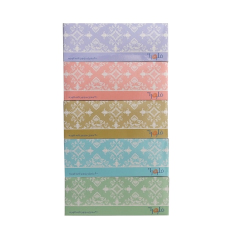 Flora Luxury Soft Facial Tissues 200 Tissue&times;5