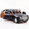 Generic Generic Alloy Car Model 1:24 Car Model For Rolls-Royce Phantom Car Model Boy Toy Diecast Sound Light Toy Six Open Door Toy Car Model Black