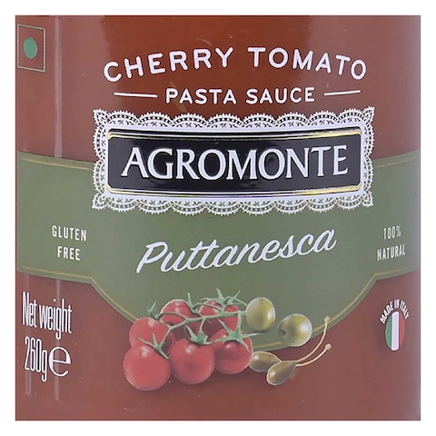 Agromonte Puttanesca Tomato Pasta Sauce 260g