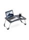 Hossejoy Foldable Laptop Table, Portable Standing Bed Desk, Breakfast Serving Bed Tray, Notebook Computer Stand Reading Holder for Couch Floor