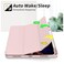 HYX New iPad Pro 12.9 Inch Case 2022(6th Gen)/2021(5th Gen)/2020(4th Gen) with Pencil Holder,Smart iPad Case [Auto Wake/Sleep] with Auto 2nd Gen Pencil Charging (Pink)