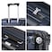 Eminent Hard Case Suitcase Trolley Luggage Set Of 3 Polycarbonate Lightweight 4 Quiet Double Spinner Wheels Travel Bags With TSA Lock, KJ97, Night Blue