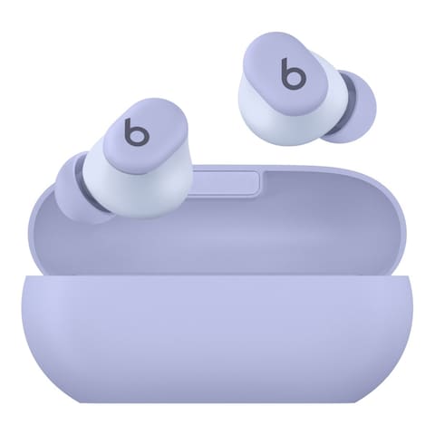 Beats Solo Buds Truly Wireless Bluetooth In-Ear Earbuds with Charging Case Arctic Purple