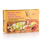 Buy YC Honey With Papaya Herbal Soap Pack 100g in Saudi Arabia