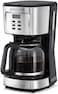 Black+Decker 900W 12 Cup 24 Hours Programmable Coffee Maker with 1.5L Glass Carafe and Keep Warm Feature for Drip Coffee and Espresso, Black - DCM85-B5