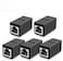 trong Shielded 8p8c RJ45 Coupler, Ethernet Cable Adsl Extension Jointer Adapter Connector, Inline LAN Female to Female Extender Plug Compatible with Cat7 Cat6 Cat5e Cable (5-PACK)
