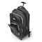 Senator Rolling Trolley Backpack Unisex Carryon Luggage 21 Inch Laptop Travel Suitcase Business Bag College Student KH8044 Black