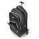 Senator Rolling Trolley Backpack Unisex Carryon Luggage 21 Inch Laptop Travel Suitcase Business Bag College Student KH8044 Black