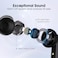QCY T13 ANC Earbuds Featuring Active Noise Cancellation Adjustable ANC Levels Transparency Mode, and EQ settings Bluetooth 5.3 IPX5 waterproof - Black
