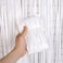 Party Time White Polyester Fringe Curtain - 1mx2m| Pack of 1 | White Fringe Backdrop Streamers Party Decorations | Tinsel Curtain for Wedding Baby Shower Birthday Party Decoration - Party Supplies