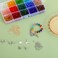 ESSEN Crystal Glass Beads Spacers Charms for DIY Bracelet Jewelry Making Kit (8mm) - 1167+ pcs