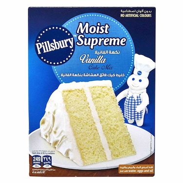 Pillsbury Moist Supreme Vanilla Cake Mix, 485g