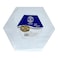 HEXAGON SHAPE CANVAS BOARD 15CM 280 GSM
