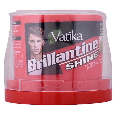 Vatika Brilliantine Shine Styling Hair Cream Gel 210ml