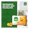 Dettol Zing Antibacterial Bar Soap Orange 120g Pack of 4