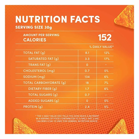Doritos Cheese Nacho Tortilla Chips 175G
