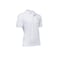Anemoss Anchor Men's Polo Collar T-shirt, Short Sleeve Golf Tennis Tshirt, 100% Cotton, M Size, White