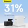 Baseus USB C Plug 30W GaN5 Pro Fast Charger PD 3.0 Charging USB-C Power Adapter Type C Wall Charger Compatible With iPhone 15 Pro/15 Plus/14/13/12 iPad Air MacBook Air S23/S24,Xiaomi OneplusEtc Black