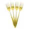 Home Deco Factory M8 Gold Plated Inox Effect Cutlery Set 16 PCS