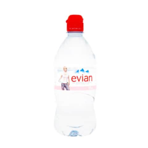 Evian Mineral Water Plastic Bottle 750ML