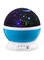 Generic Rotary Flashing Star Moon Projector Night Light