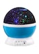Generic Rotary Flashing Star Moon Projector Night Light