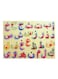 Generic 28-Piece Arabic Alphabet Wooden Board Jigsaw Puzzle Set