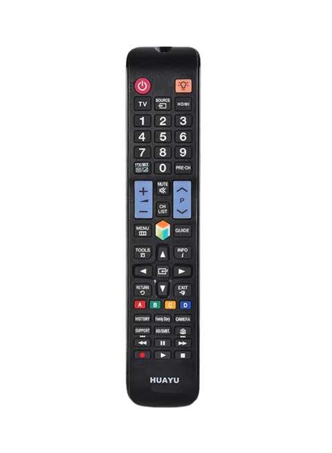 Huayu 3D Remote Control For Samsung Led/Lcd Tv Black