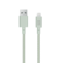 Native Union BELT CABLE (1.2m) - Strong Reinforced MFi Certified Durable Lightning to USB Charging Cable w/ Leather Strap for iPhone 12/12 Pro/Max 11/11 Pro/Max XS/X/8/7/6 Plus, Airpods &amp; iPad - Sage