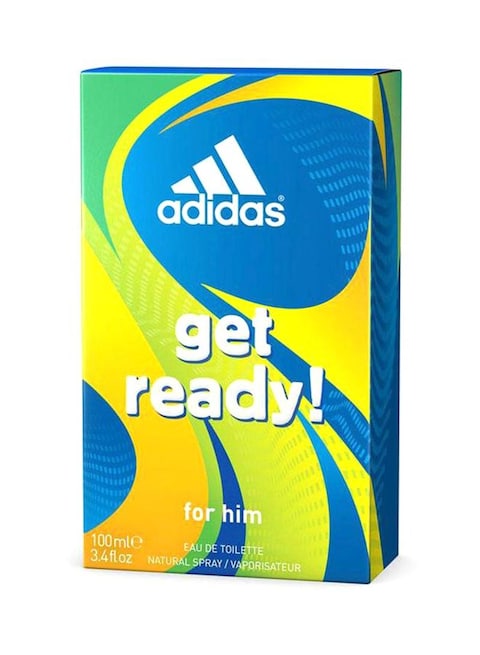 Adidas Get Ready Eau De Toilette Spray For Men - 100ml