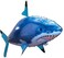 Air Swimmers 1Pcs Air Swimmers Remote Control Flying Air Shark Toy Fish Balloons Inflatable With Helium Fish Plane Rc Helicopter Robot Gift For Kids With Helium Plane Toy Party