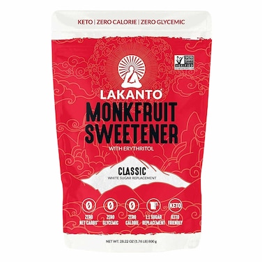Lakanto Classic Monkfruit Sweetener With Erythritol 800g
