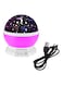 Generic Rotary Flashing Star Moon Projector Night Light