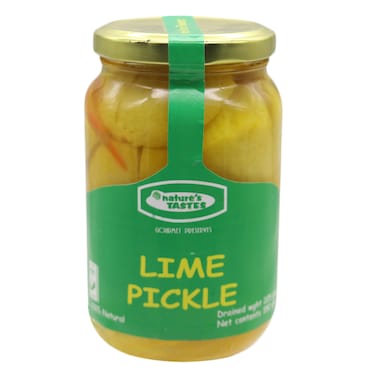 Nature&#39;s Tastes Lime Pickle 350g